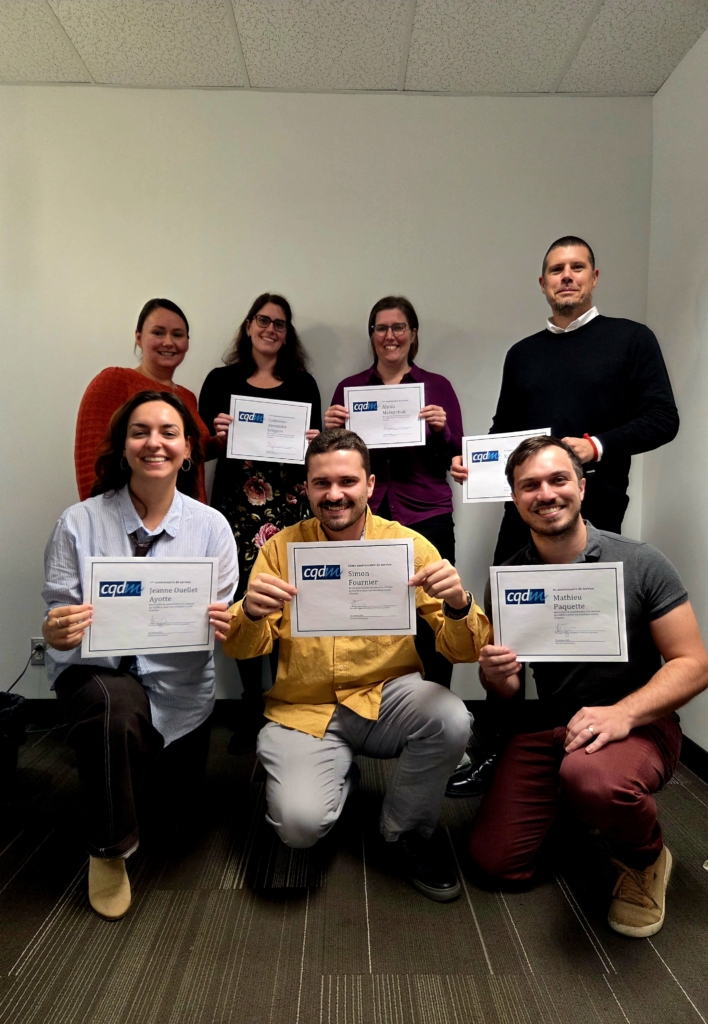 Travailler au CQDM 1 Team